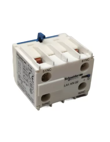 Contacto auxiliar Schneider Telemecanique 2NC tornillo la1kn02